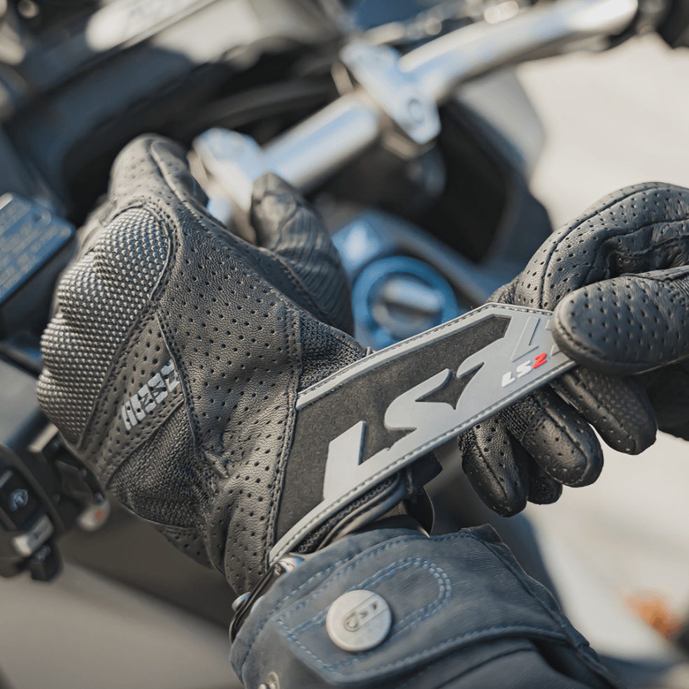 Guante LS2 Air Raptor Hombre Negro